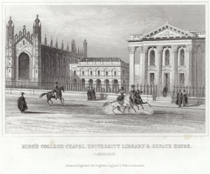 Kings College Chapel, University Library and Senate House, Cambridge av English School