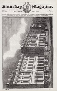 Kings College, London (gravering) av English School