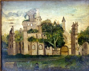 Kirkstall Abbey av English School