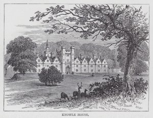 Knowle House (gravering) av English School