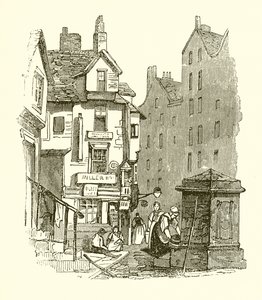 Knoxs House i Canongate, Edinburgh av English School