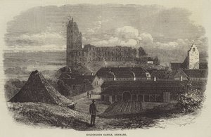 Koldinghus slott, Danmark (gravering) av English School