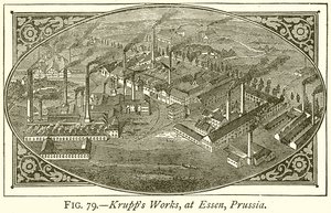 Krupps Works, i Essen, Preussen av English School