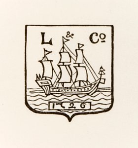 L & Co Ship 1726-logoen brukt av Longmans Green and Company av English School