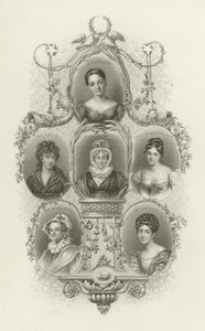 L E Landon, Mrs Opie, Hannah More, Lady Blessington, M R Mitford, Mrs Norton av English School