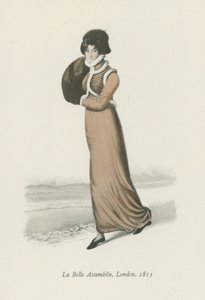 The Belle Assemblee, London, 1813 av English School