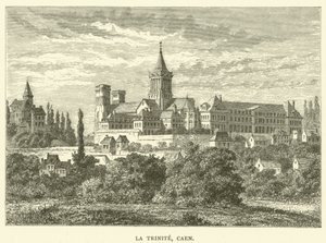 La Trinite, Caen (gravering) av English School
