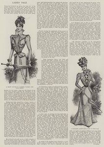 Dameside (litho) av English School