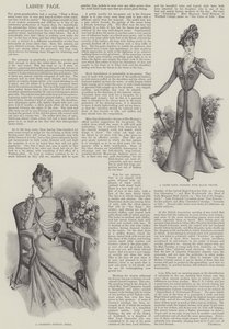 Dameside (litho) av English School