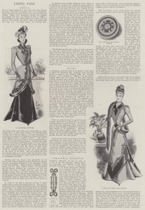 Dameside (litho) av English School