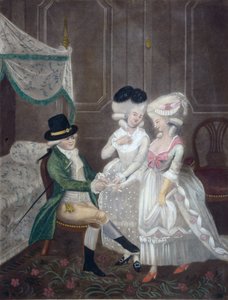 Ladies of Pleasure, 1781 av English School