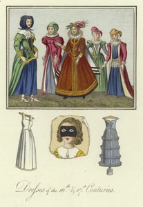 Damer fra 1500- og 1600-tallet av English School
