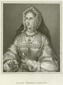 Lady Bergavenny (gravering) av English School
