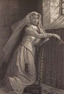 Lady Jane Gray (litho) av English School