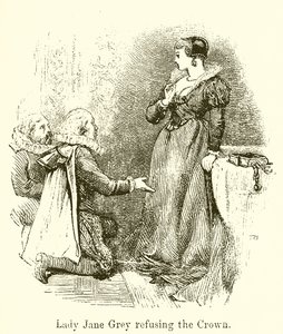 Lady Jane Gray nekter kronen av English School