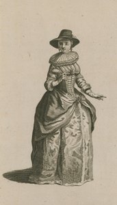 Lady Mayoress of London i år 1640 av English School