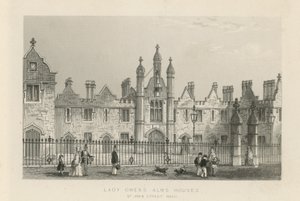 Lady Owens Alms Houses på St John Street Road av English School