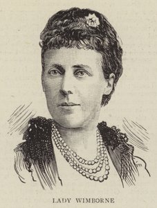 Lady Wimborne (gravering) av English School