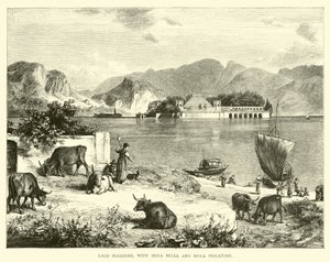 Lago Maggiore, med Isola Bella og Isola Pescatore