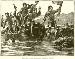 Lander i St. Nicholas Harbor, Hayti av English School