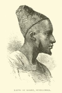 Bærbar datamaskin fra Goree, Senegal av English School