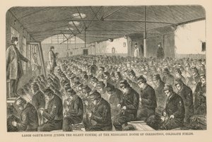 Stort eik-rom på Middlesex House of Correction av English School