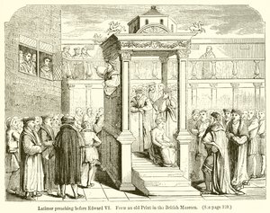Latimer forkynte før Edward VI av English School