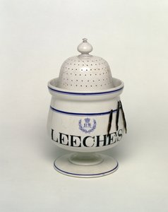 Leech krukke (keramikk) av English School