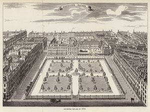 Leicester Square i 1700 av English School