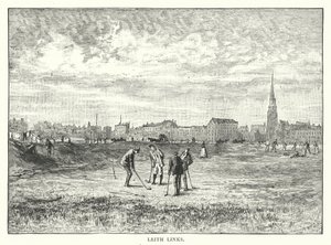 Leith Links (gravering) av English School