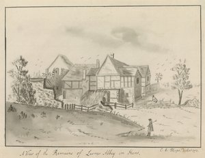 Lesnes Abbey i Kent av English School
