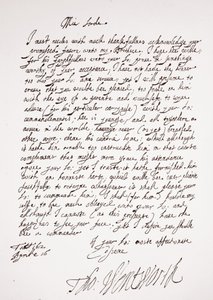 Brev av Thomas Wentworth, 16. april 1612 av English School