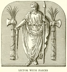 Liktor med Fasces av English School