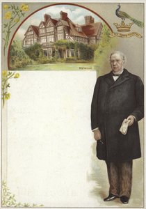 Liebig-kort med Sir William Harcourt av English School