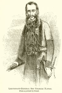 Generalløytnant Sir Charles Napier av English School