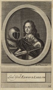 Generalløytnant Edmund Ludlow av English School