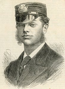 Løytnant R.H. Archer, 1875 av English School