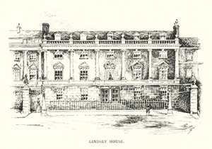 Lindsey House (litho) av English School