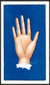 Line of Fortune (farge litho) av English School