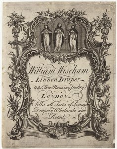 Linen Draper, William Wiseham, byttekort av English School