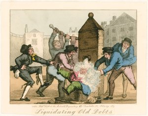 Avvikling av gammel gjeld, 1826 av English School