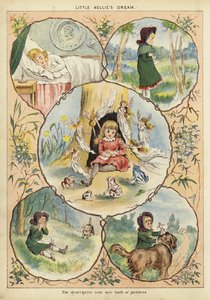 Lille Nellies drøm (chromolitho) av English School