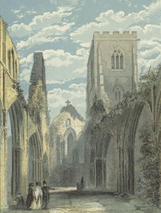 Llandaff Cathedral, Nave med utsikt mot vest av English School