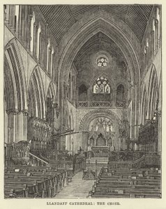 Llandaff katedral, koret av English School