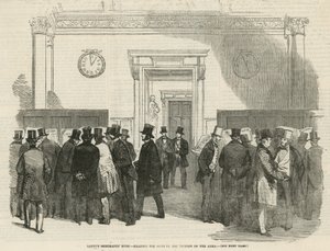 Lloyds Merchants Room - les nyhetene om seieren på Alma av English School