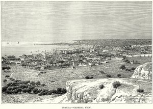 Loanda – Gesamtansicht (Gravur)