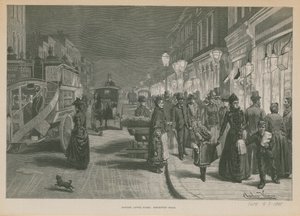 London After Dark: Brompton Road av English School