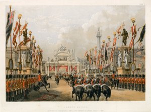 London Bridge, holdt av Honorable Artillery Company of London, 7. mars 1863 av English School