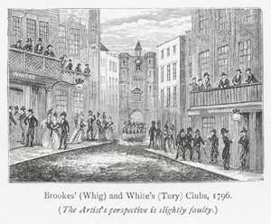 London-klubber: Brookes#39; og White#39;s Clubs av English School