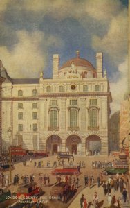 London County brannkontor, Piccadilly Circus av English School